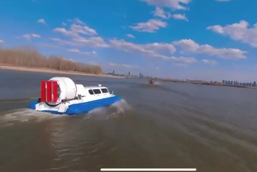多地形气垫船：HCQ-1000B型视频1